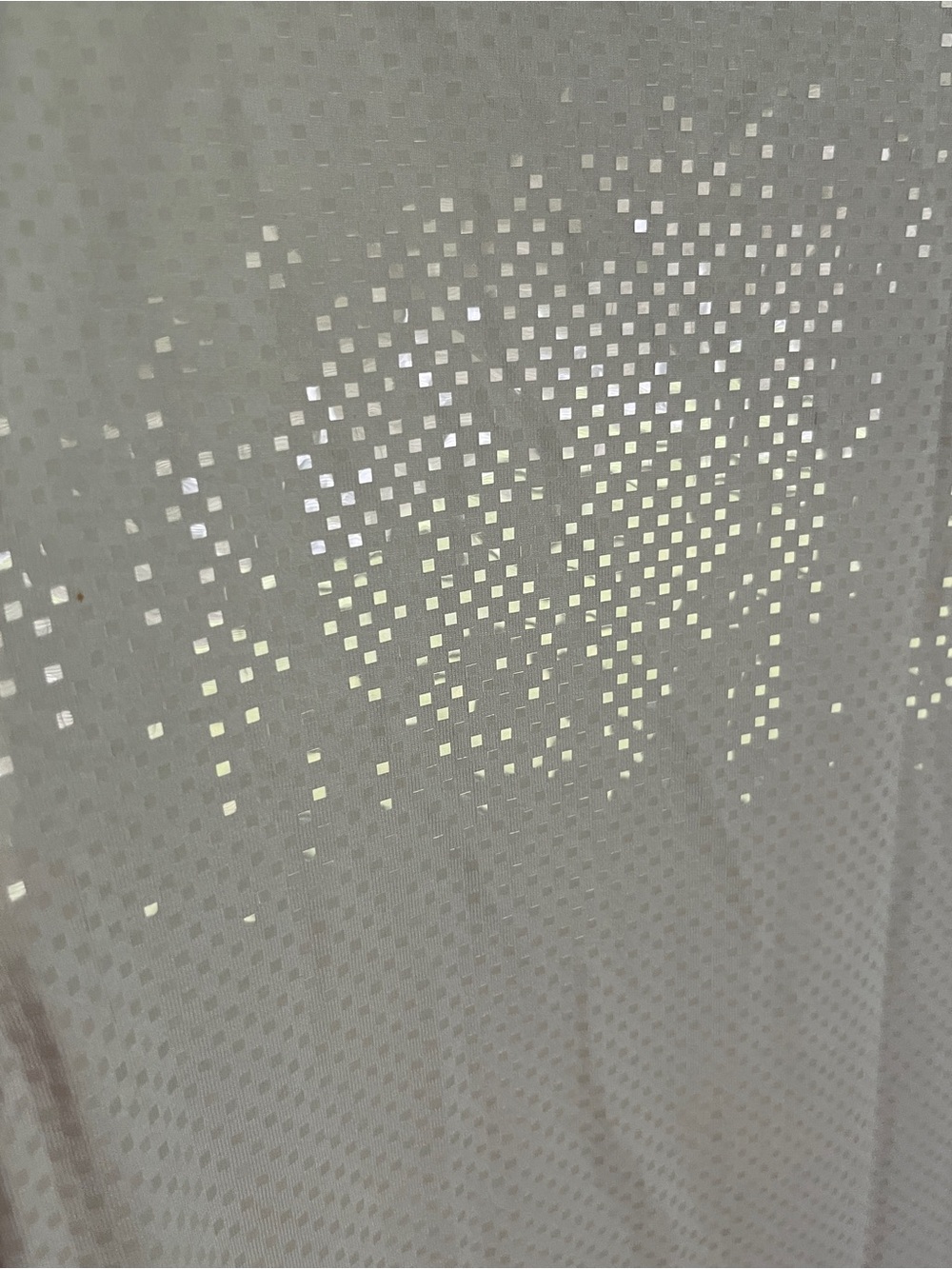 Beautiful St. John Caviar Women's White Sequin Top Sz. XL - Picture 7 of 9